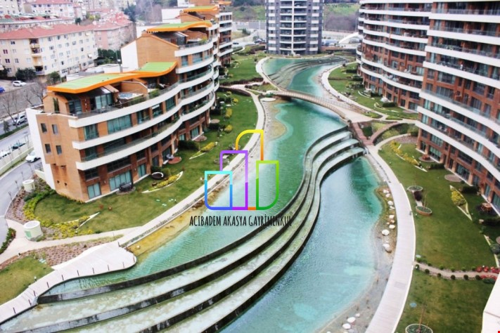 Akasya Acıbadem 1,5+1 Göl Etabı Kule YÜKSEK KAT BOŞ VE KULLANIMA HAZIR!!