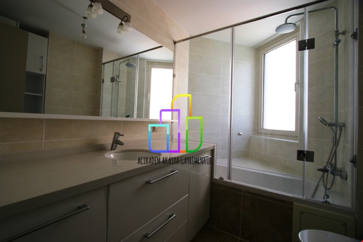 3+1 161m2 AKASYA ACİBADEM GÖL ETABI GÖL YATAY da KİRALIK BOŞ