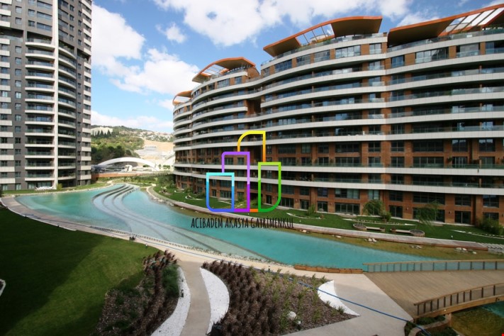 3+1 161m2 AKASYA ACİBADEM GÖL ETABI GÖL YATAY da KİRALIK BOŞ