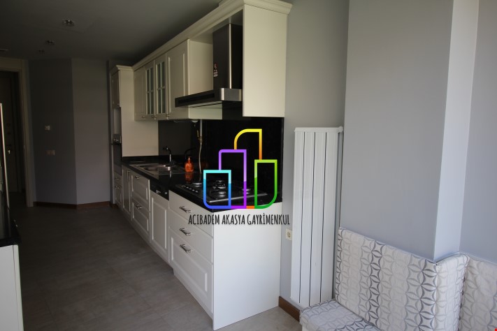 3+1 161m2 AKASYA ACİBADEM GÖL ETABI GÖL YATAY da SATILIK 