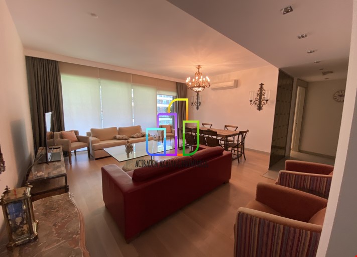 3+1 161m2 AKASYA ACİBADEM GÖL ETABI GÖL YATAY da KİRALIK EŞYALI 