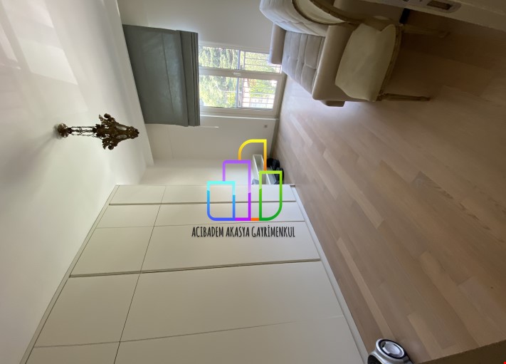3+1 161m2 AKASYA ACİBADEM GÖL ETABI GÖL YATAY da KİRALIK EŞYALI 