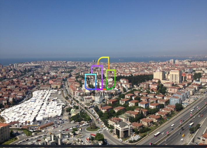 Akasya Acıbadem 1+1 Ofis 84 M2 BOŞ Deniz ve Adalar Manzaralı Fırsat Oturuma Hazır!!!!