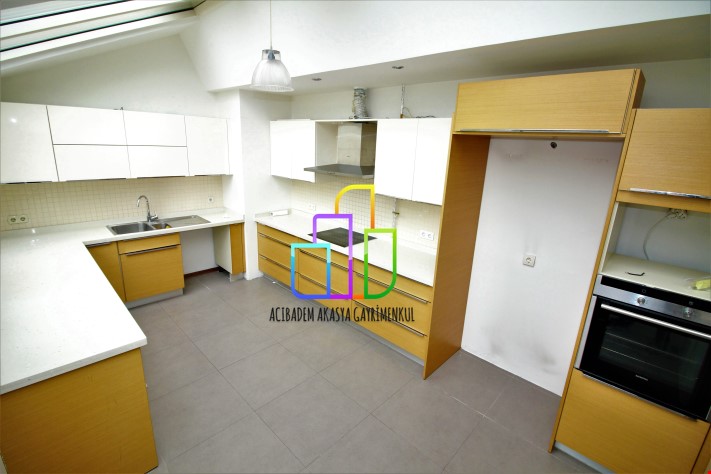 4.5+1 316m2 AKASYA ACİBADEM KORU ETABI YATAY da TERASLI DUBLEKS