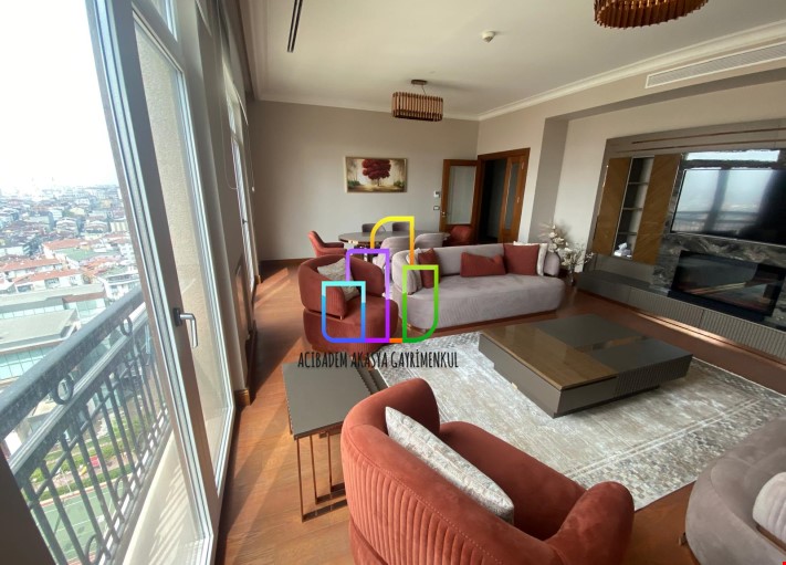 Emaar Square 3+1 195 M2 Biggest Plan Residence Block Fully Furnished