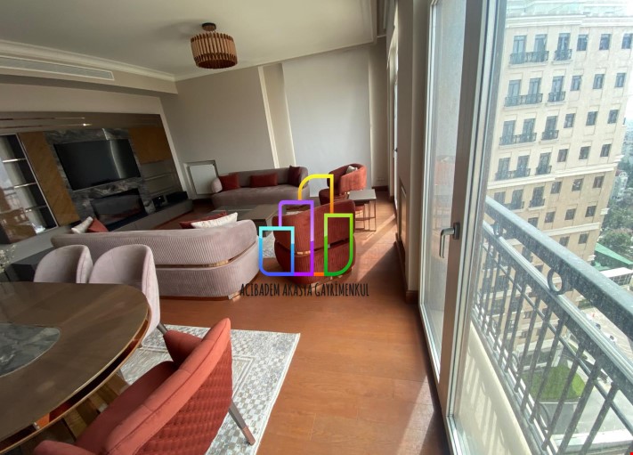 Emaar Square 3+1 195 M2 Biggest Plan Residence Block Fully Furnished