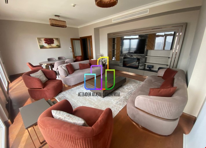 Emaar Square 3+1 195 M2 Biggest Plan Residence Block Fully Furnished