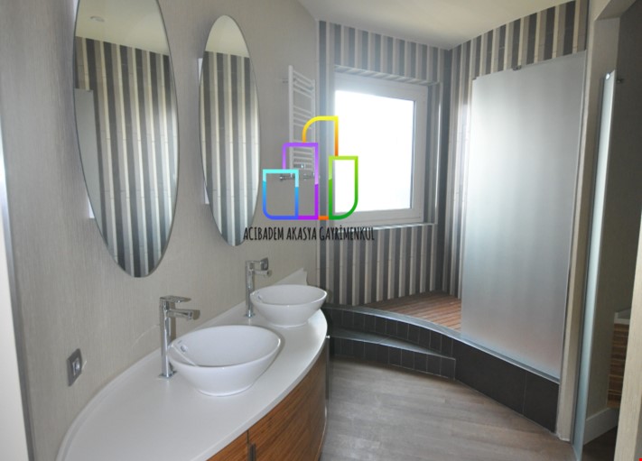5.5+1 375m2 AKASYA ACİBADEM KENT ETABI YATAY da SATILIK