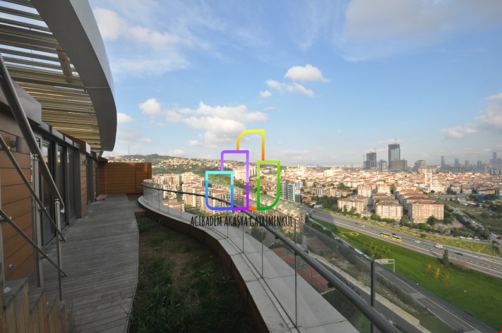 5.5+1 375m2 AKASYA ACİBADEM KENT ETABI YATAY da SATILIK