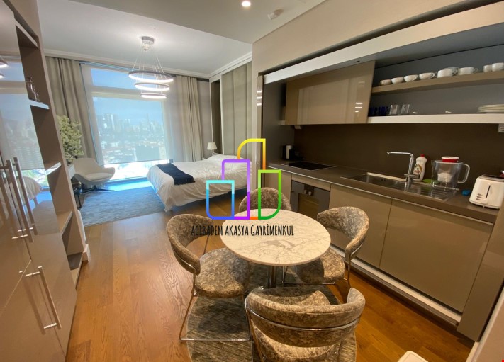 Emaar square de satılık 1+0 daire 50 m2 Flat 