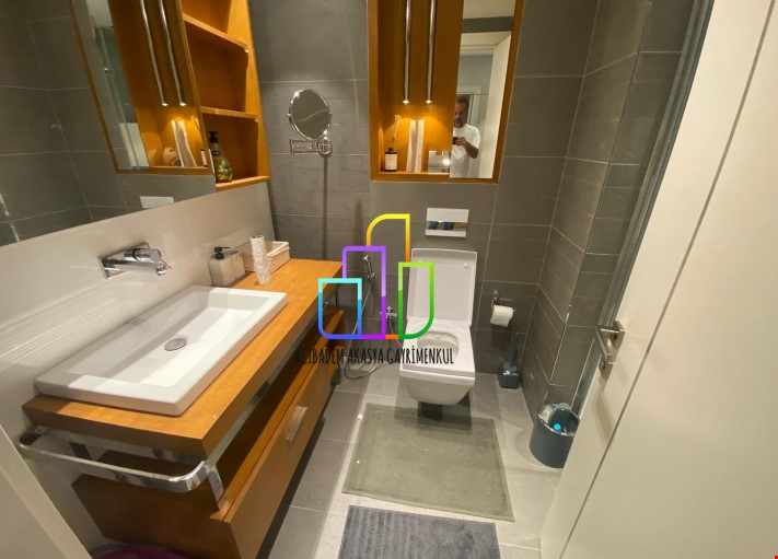 Emaar square de satılık 1+0 daire 50 m2 Flat 