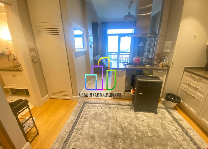 Emaar square de 54 m2 1+1 manzaralı eşyalı daire - Best Price 