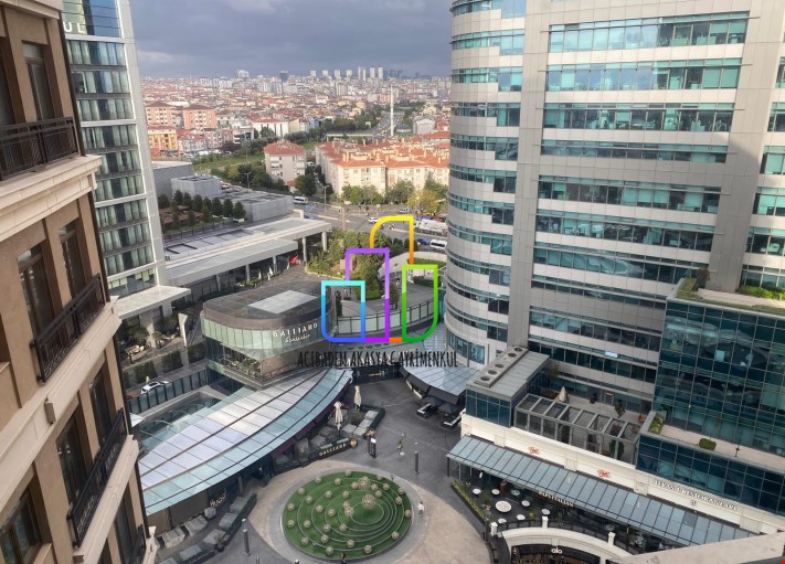 Emaar square de 54 m2 1+1 manzaralı eşyalı daire - Best Price 