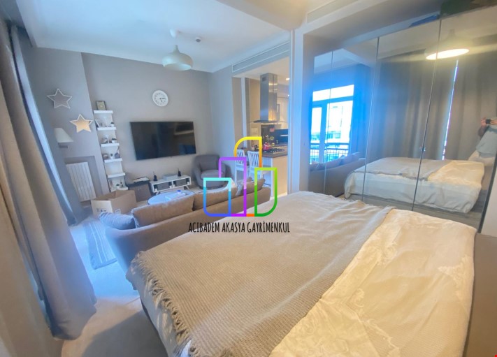 Emaar square de 54 m2 1+1 manzaralı eşyalı daire - Best Price 