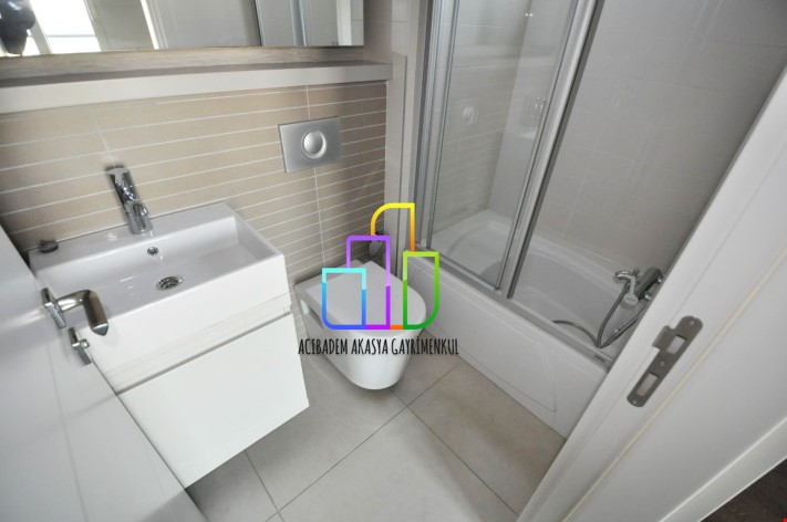 3+1 151m2 AKASYA ACİBADEM KORU ETABI GÖL KULE de SATILIK BOŞ